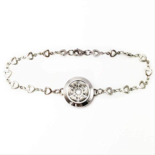 Popular De Gama Alta Hombres Y Mujeres De Acero Inoxidable Perfume De Perfume De Joyería Pulsera De Acero De Titanio Moda Personalidad Regalos