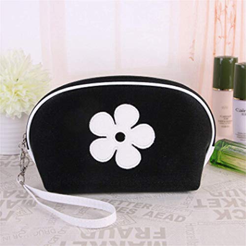 Portable Shell-ShapedBolsa de Maquillaje Women's Toiletry Organizer Makeup Pouch Tote Organizer Bag, Purple