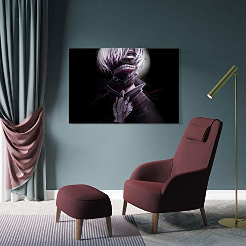 Póster de Dragon Vines Manga Tokio Ghoul de un ojo Rey de un solo ojo de impresión de sala de estar dormitorio mural 20 x 30 cm