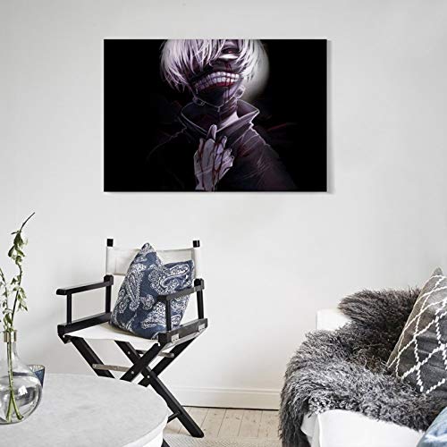 Póster de Dragon Vines Manga Tokio Ghoul de un ojo Rey de un solo ojo de impresión de sala de estar dormitorio mural 20 x 30 cm