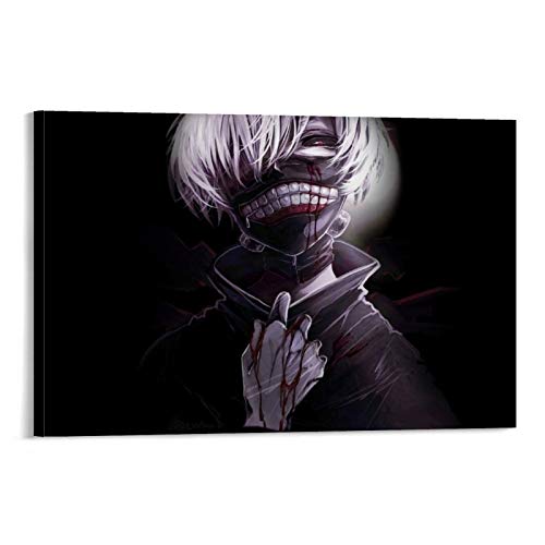 Póster de Dragon Vines Manga Tokio Ghoul de un ojo Rey de un solo ojo de impresión de sala de estar dormitorio mural 20 x 30 cm