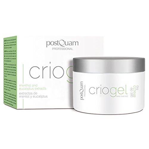 Postquam - Criogel | Gel Efecto Frio para Triple Uso - Anticelulitico, Reafirmante y Relajante de piernas - 200 Ml