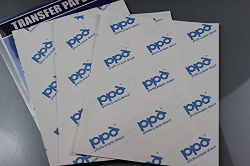 PPD A4 Papel De Transferencia Térmica Para Camisetas y Tejidos Oscuros, 10 Hojas - PPD-4-10
