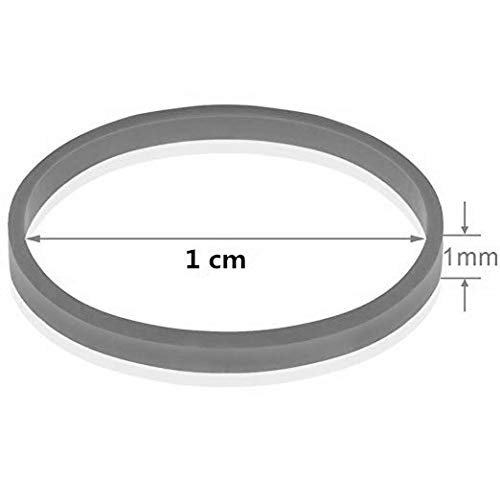 PPX Paquete de 4000 Mini Gomas de Pelo Coletero Elástico Banda de Pelo Suave Negro/Transparente para Pelo de Niñas, Dreadlocks Pequeños, Peinado de Boda y Más