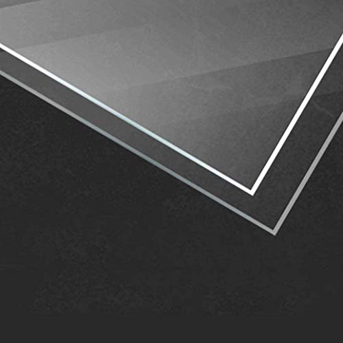 Práctico Protector de recepción Transparente, con pequeña Apertura Panel Protector contra estornudos Escudo de protección Plexiglás Transparente para Salones de manicura/Tiendas minoristas/caje