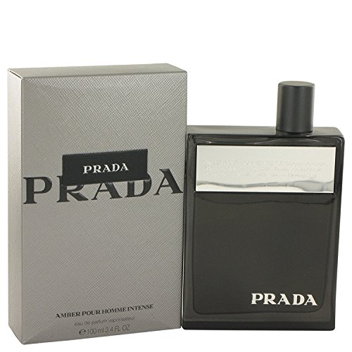 Prada Amber Pour Homme Intense by Prada Eau De Parfum Spray 3.4 oz -100% Authentic by Prada