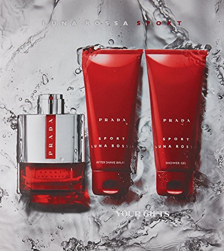 Prada Luna Rossa Sport - Edt 100 Ml + Sprchový Gel 100 Ml + Balzám Po Holení 100 Ml 300 ml