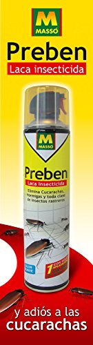 Preben 230080 Laca insecticida Rastreros, Transparente, 6.5x29.5x6.5 cm