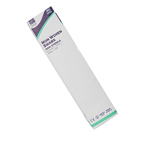 Premier - Gasas no tejidas, no esterilizadas, 4 capas, 5 x 5 cm, 200 unidades (1910)