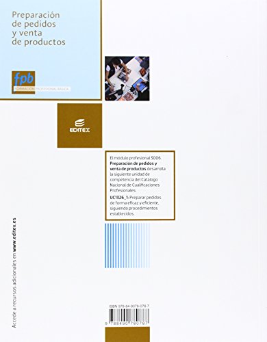 Preparación de pedidos y venta de productos (Formación Profesional Básica)