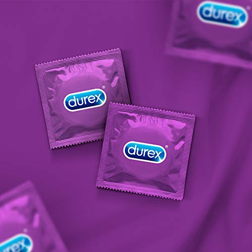 Preservativo Durex Sensitivo Contacto Total 48 Condones - Ultra Fino para un mayor ajuste y sensibilidad