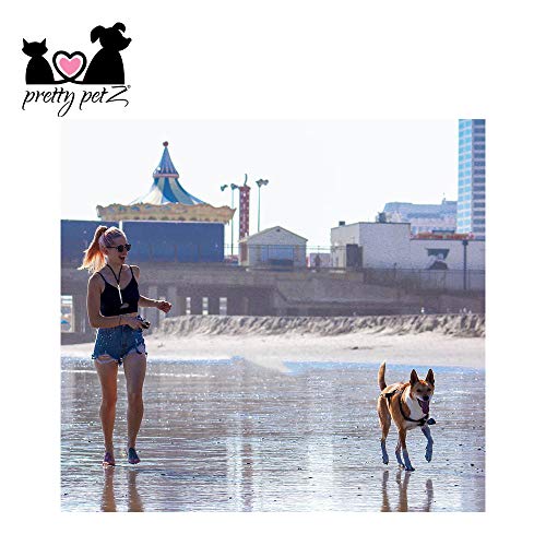 pretty petZ Silbato para Perros prémium, Accesorio óptimo para un Entrenamiento Efectivo de Perros y una educación para Cachorros, Alta frecuencia Ajustable, ultrasonido, Libro electrónico Gratis