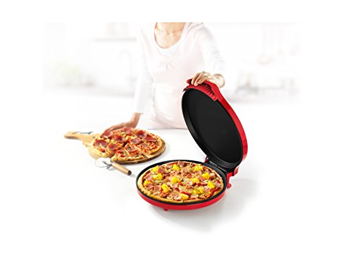 Princess 115001 – Pizzera 30 cm de diámetro, para Pizza Fresca y Congelada