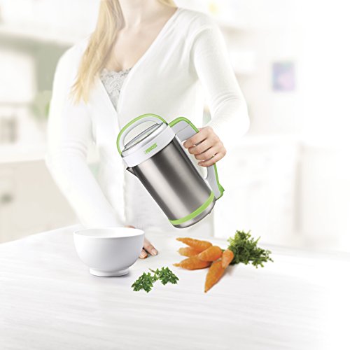 Princess 212040 - Licuadora eléctrica y máquina para hacer sopa, batidos o salsas, capacidad de 1.3 litros, completamente automática