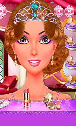 Princess Palace Salon Makeover : Spa, maquillaje y vestir, juego para las pequeñas princesas !