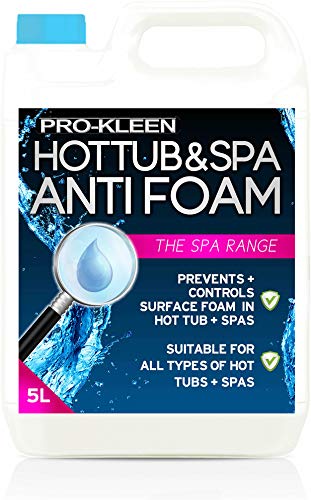 Pro-Kleen MY1446 - Antiespumante para Todos los Jacuzzi y spas, fácil de Usar, Transparente (5 litros)