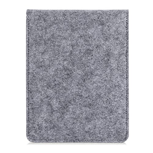 ProCase 6 Pulgadas Funda de Fieltro, Bolsa Portátil Cubierta Protectora for 5 – 6 Pulgadas Tablet Movil Smartphone, Amazon Kindle Paperwhite/Voyage/E-Reader E-Book -Gris