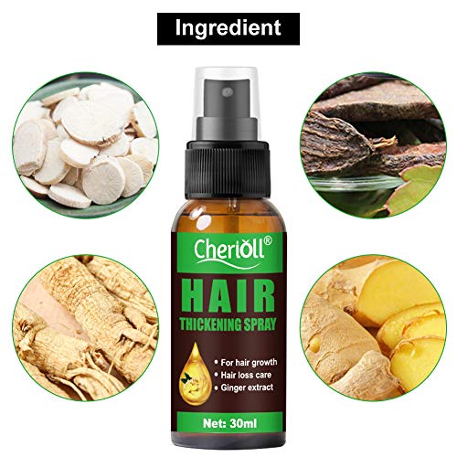 Productos Para Fortalecer el Cabello, Antipérdida de Cabello, Spray Para el Crecimiento del Cabello Previene La Caída del Cabello Crecimiento del