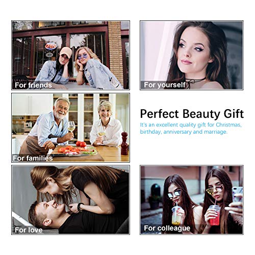 Profesional Cortaúñas Acero Inoxidable Grooming Kit - Set de 18 Piezas para Manicura y Pedicura Limpiador Cutícula con Bonita Caja (Negro)