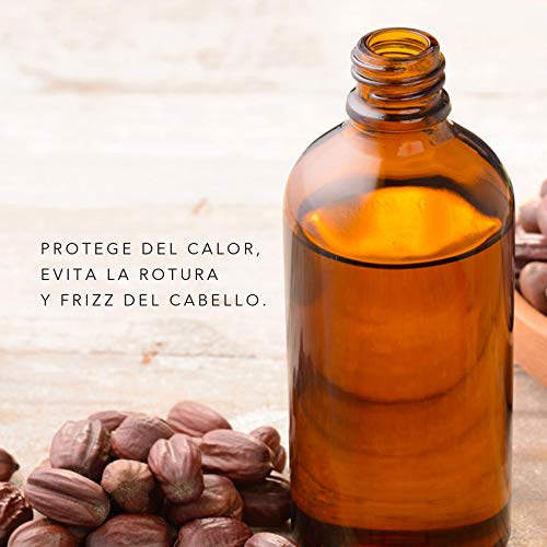 Profesional Cosmetics Borganik Antifrizz Shampoo - Champú sin sulfatos 3 en 1 para pelo encrespado - 500 ml.