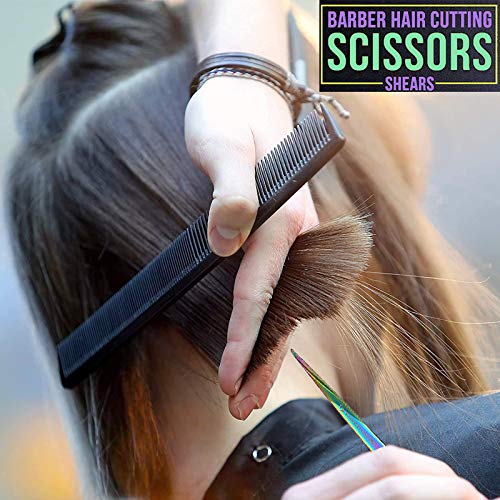 Profesional tijeras de peluquería Peluquería corte de pelo tijeras de peluquería adelgazamiento 5.5