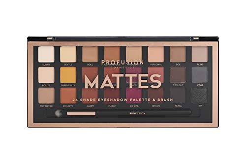 Profusion Cosmetics - Artistry Profesional Paleta de Sombras de Ojos, Mattes