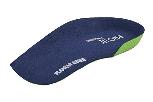 ProII - Plantilla ortopédica de 3/4 para fascitis plantar y tratamiento de la metatarsalgia