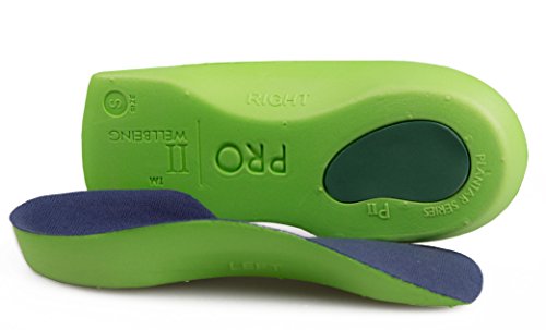 ProII - Plantilla ortopédica de 3/4 para fascitis plantar y tratamiento de la metatarsalgia