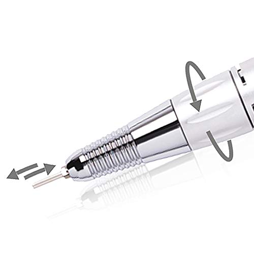 Promed Torno de Uñas Profesional the file 525 25000 rpm Acrílico o Gel para Manicura y Pedicura, Lima de uñas eléctrica, fresado de uñas de gran potencia, elimina callos, Manicura casera y profesional