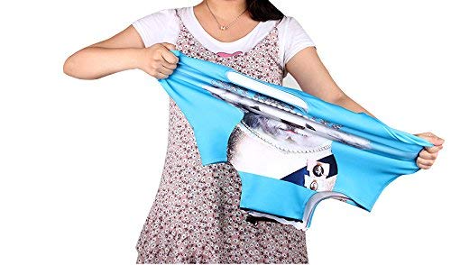 Promini - Funda para Maleta de Viaje con diseño de Siluetas besando Labios (elástica, Antipolvo, 45,7 a 81,3 cm)