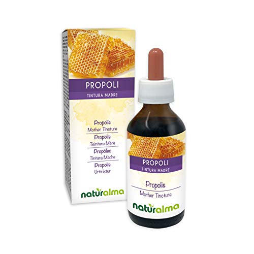 PROPÓLEO (Propolis) resina Tintura Madre sin alcohol NATURALMA | Extracto líquido gotas 100 ml | Complemento alimenticio