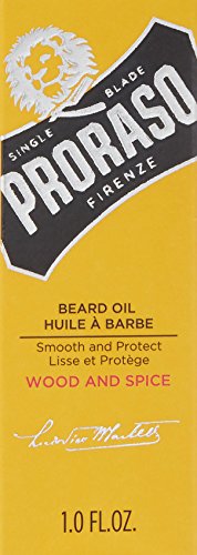 Proraso - Aceite De Barba, Madera Y Especias, Alisar y Proteger 30 ml