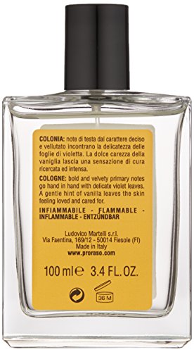Proraso, Agua de perfume para hombres - 1 unidad, 100 milliliters