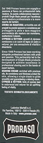 Proraso Crema De Afeitar Ciprés & Vetiver - 275 Ml. 253 g