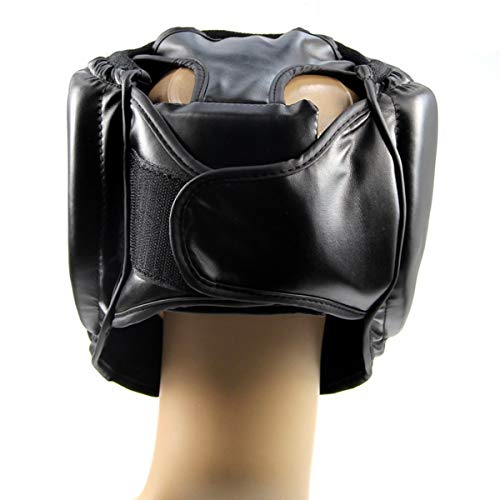 Protector de cabeza para boxeo, protector de cabeza de boxeo, protector de cabeza de entrenamiento extraíble, parrilla facial, protección para las cerca de la boca, casco, casco para artes marciales