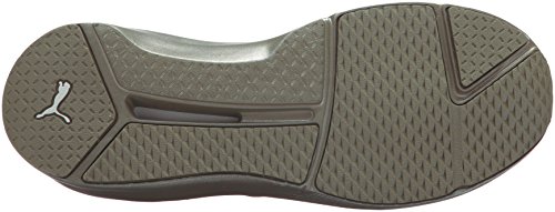 PUMA Fierce Evoknit Metallic Wn, Zapatillas para Mujer, Olive Night Plata, 39 EU