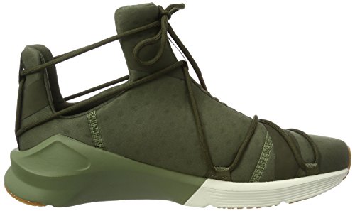 Puma Fierce Rope VR Wn's, Zapatillas Deportivas para Mujer, Green, 39 EU