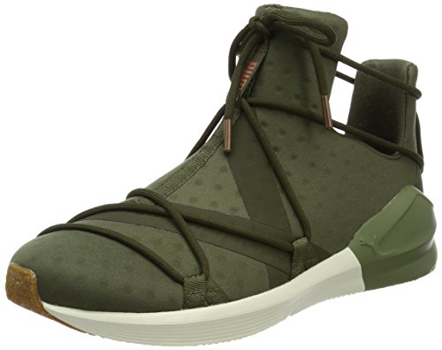 Puma Fierce Rope VR Wn's, Zapatillas Deportivas para Mujer, Green, 39 EU
