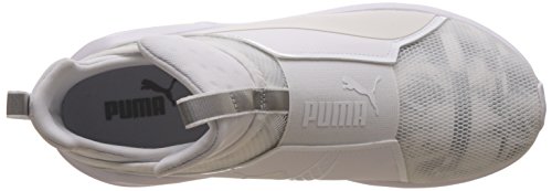 Puma Fierce Swan Wn's, Zapatillas Deportivas para Interior para Mujer, Blanco White White 02, 41 EU