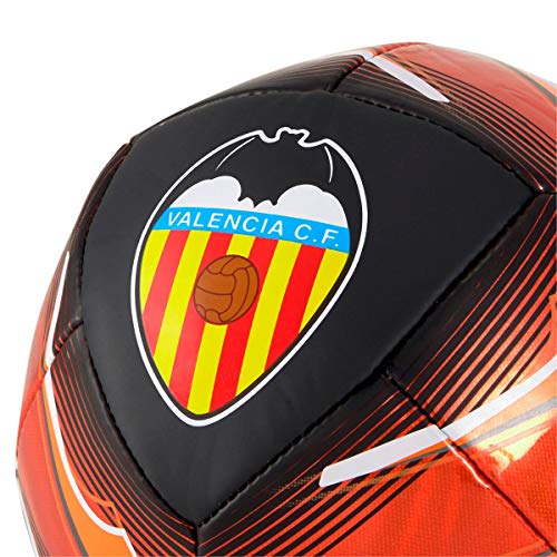 Puma Mini Valencia CF Icon 2020-2021, Balón, Puma Black-Vibrant Orange, Talla Mini