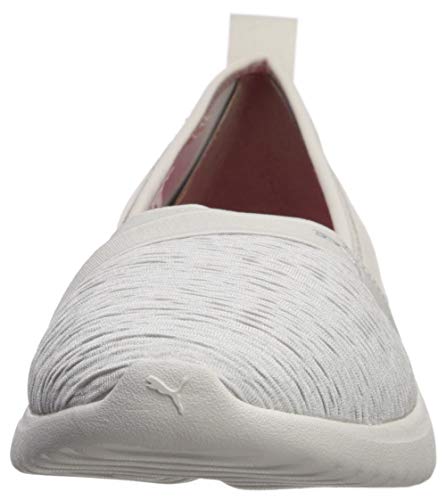 PUMA - Zapatillas Adelina para mujer, Gris (Glacier Gray-puma Silver-nrgy Rose Rosa coloración del cabello), 42 EU