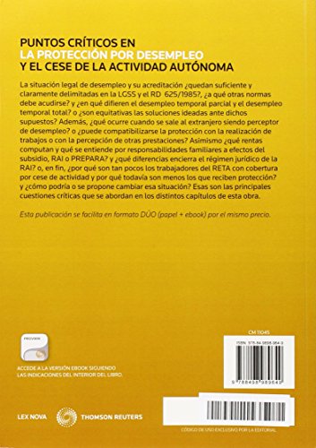 Puntos críticos en la protección por desempleo y el cese de la actividad autónom (Monografía)