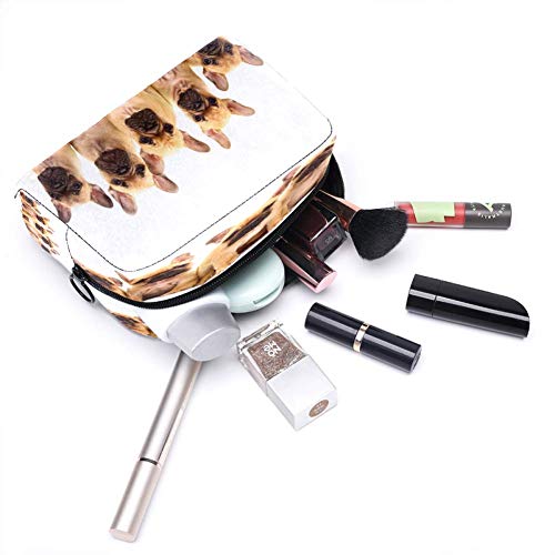 Pup - Bolsa de maquillaje para niños, diseño de bulldog francés