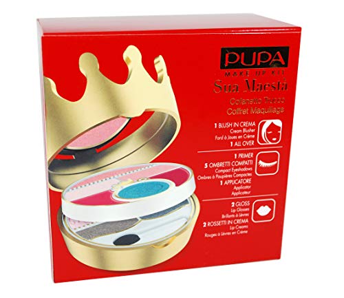 Pupa Sua Maestà Verde - Estuche de maquillaje facial - 590 g