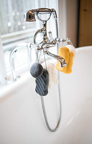 pureSOL Konjac Sponge - Turmeric - Facial Sponge, 100% Natural Sponge, Eco-friendly - Gentle Exfoliation, Deep Cleansing, Improved Skin Texture