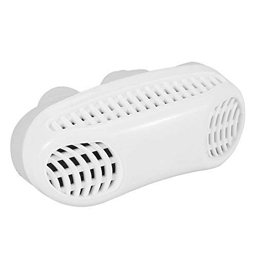 Purificador nasal anti ronquido mejorado, Dispositivo de tapón que ayuda a los ronquidos, filtro de aire de ventilación de nariz(blanco)