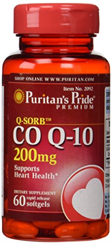 Puritan's Pride, Coenzima Q10 - 200mg x60caps