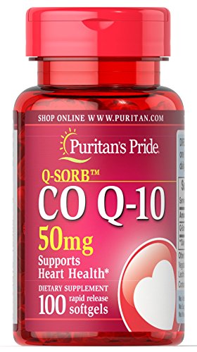 Puritan's Pride Q-Sorb Co Q-10 50mg 100 cps