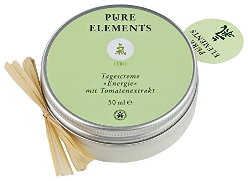 Puro y Natural elementos cosméticos Chi crema de día Energía con tomate Extracto 50 ml