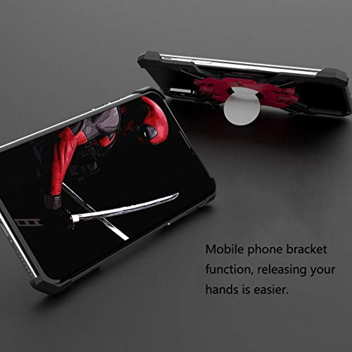 QINGMU - Funda protectora de aleación para iPhone X/XS